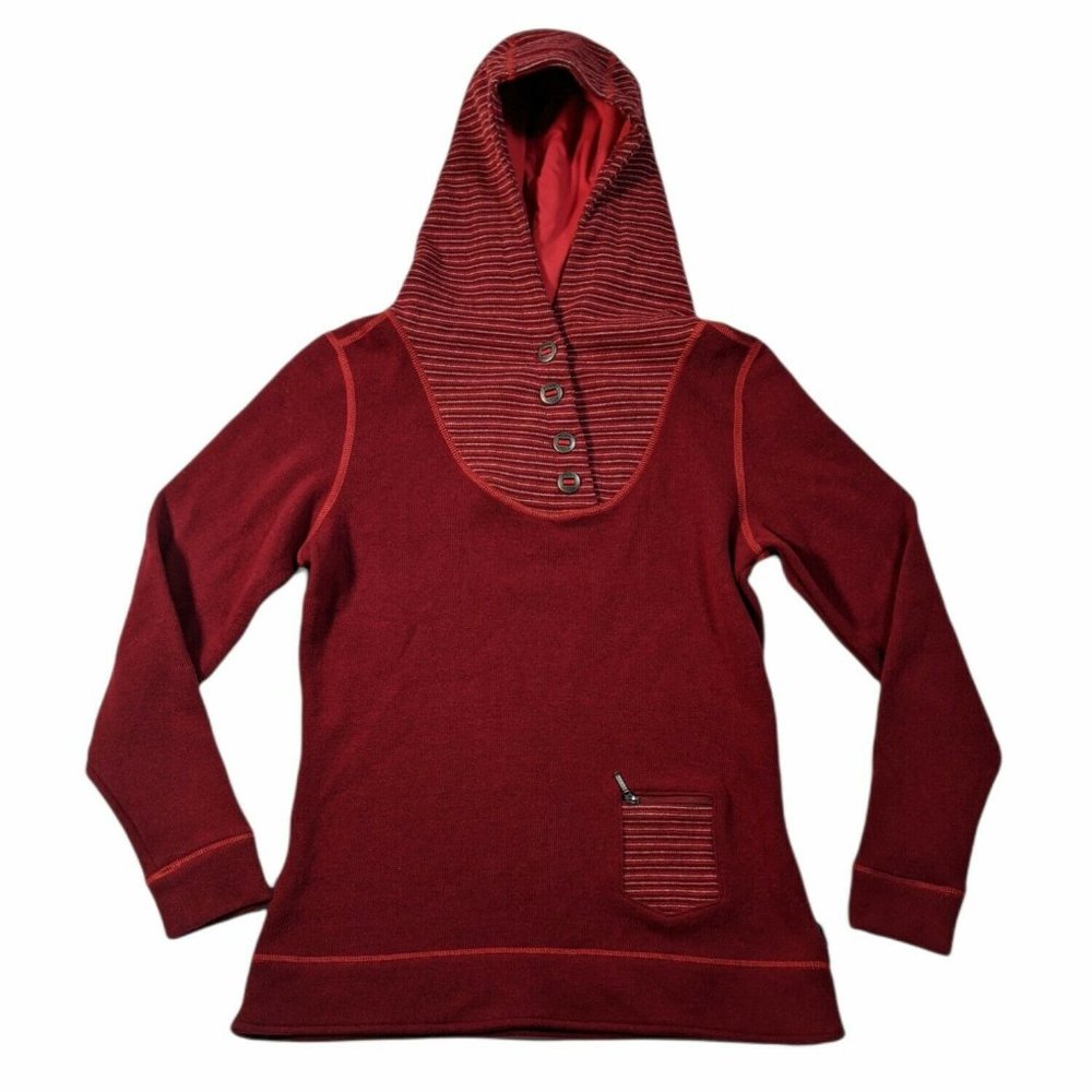 Kuhl Ana Hoodie Chianti Fleece Pullover